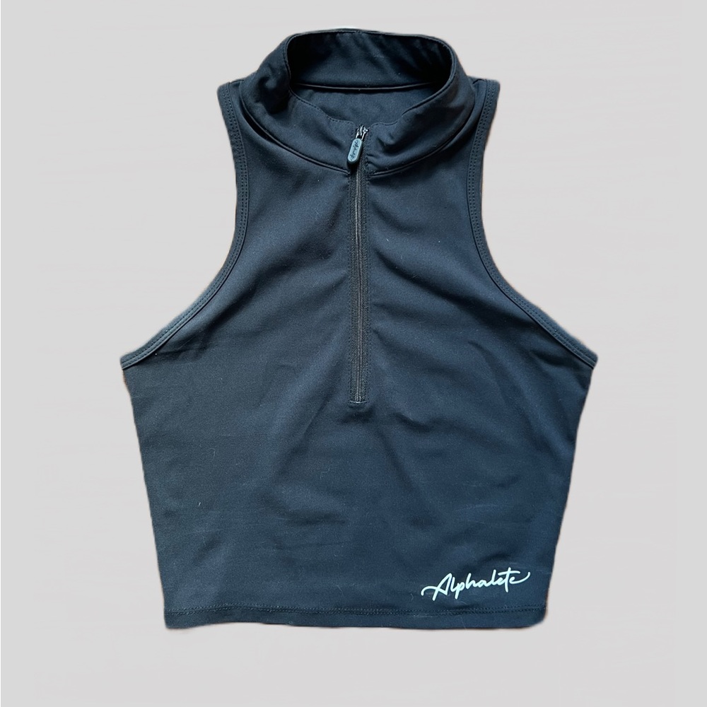 Alphalete Pulse Zip Tank XS